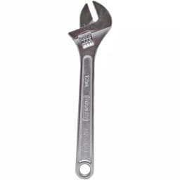 Stanley 12 in. Adjustable Wrench with Chrome Vanadium Steel Construction thumbnail 2