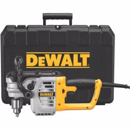 DEWALT DWD460K 1/2 in. 11 Amp Variable Speed Right Angle Stud and Joist Drill Kit thumbnail 1