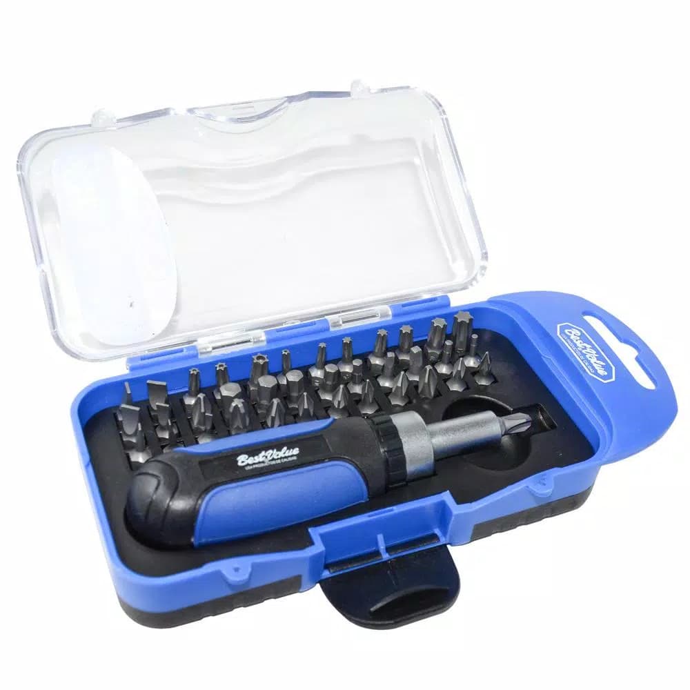 Best Value 38-Piece Ratchet Screwdriver and Bit Tool Set with Heavy Duty Carrying Case