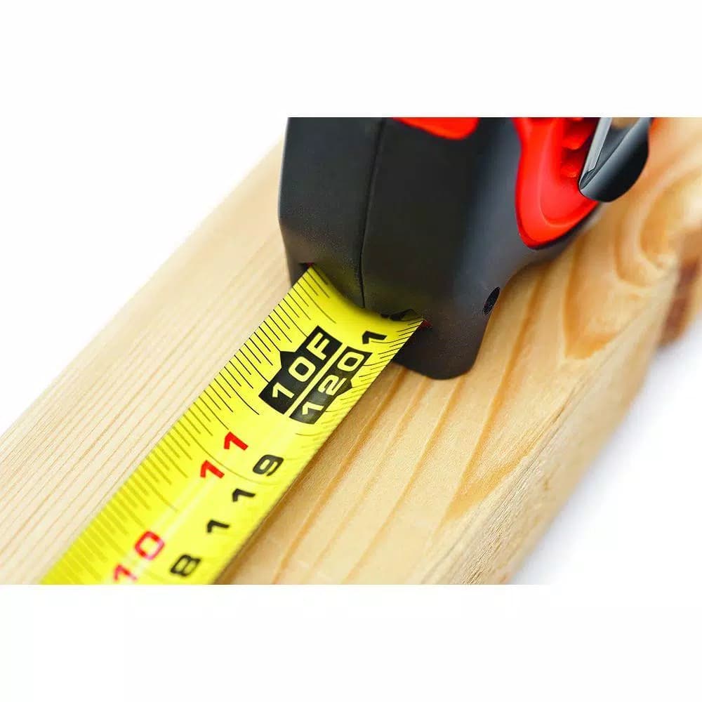 Lufkin Control 25 ft. Tape Measure, 10 ft. Standout, Yellow Clad Blade