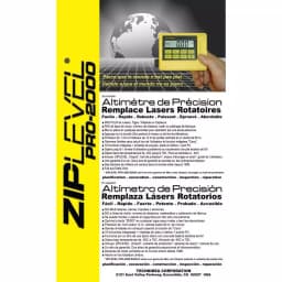 ZIPLEVEL PRO-2000 High Precision Altimeter and Digital Level thumbnail 4