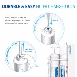 APEC Water Systems APEC RO-QUICK90 4-Stage Under-Sink Reverse Osmosis Drinking Water Filtration System thumbnail 5