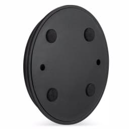 Wasserstein Magnetic Wall Mount for Google Nest Cam IQ Indoor - Black (2-Pack) thumbnail 5
