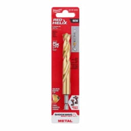 Milwaukee SHOCKWAVE 1/2 in. Titanium Twist Drill Bit with 1/4 in. Hex Shank thumbnail 1