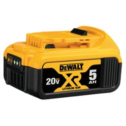 DEWALT 20V MAX XR Premium Lithium-Ion 5.0 Ah Battery Pack, 5-Pack thumbnail 6