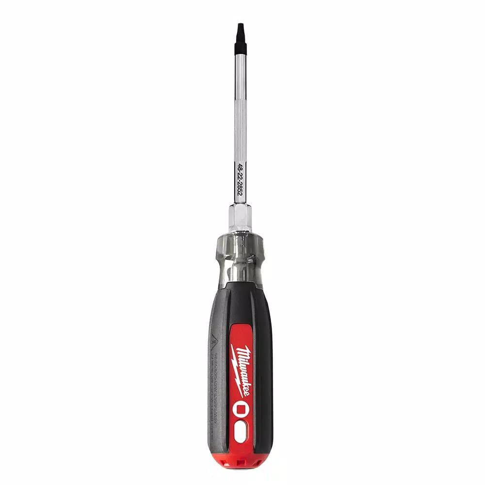 Milwaukee 5-Piece Cushion Grip Screwdriver Set with Tactile ID