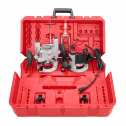 Milwaukee 5615-24 1-3/4 HP 11 Amp Multi-Base Corded Router Kit thumbnail 1