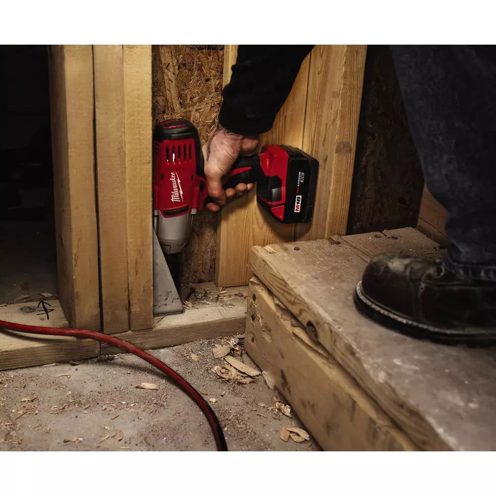 Milwaukee M18 1/2 in. High-Torque Cordless Impact Wrench with Friction Ring (Tool-Only)