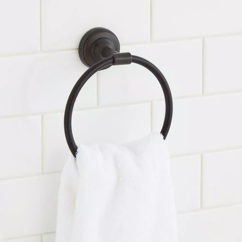 Glacier Bay Keegan Towel Ring, Oil Rubbed Bronze