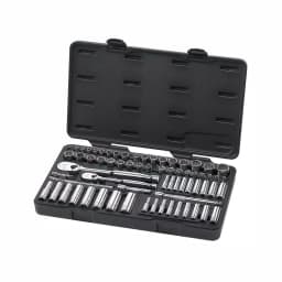 GearWrench 68-Piece 1/4 in. and 3/8 in. Drive Ratchet and SAE/Metric Deep Socket Set thumbnail 2