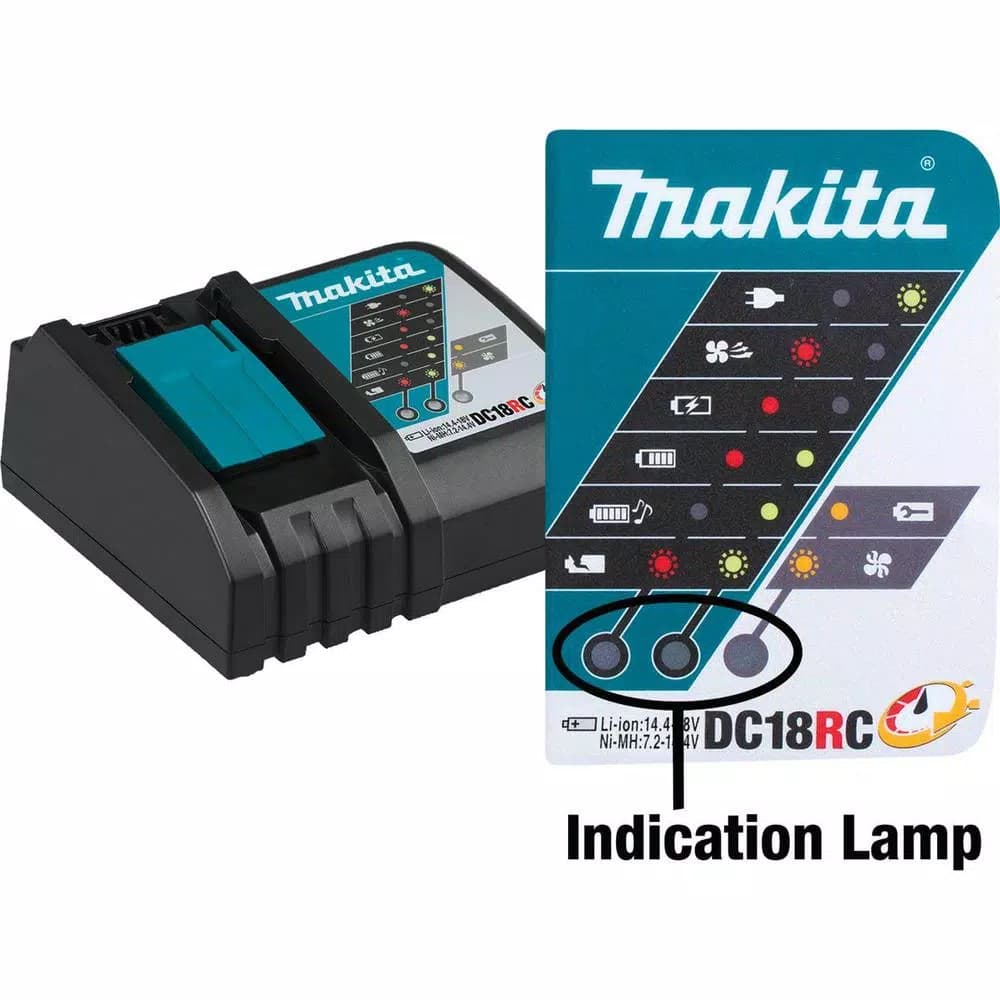 Makita 18V LXT Lithium-Ion 4.0 Ah Battery and Rapid Optimum Charger Starter Pack
