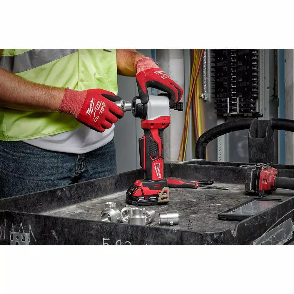 Milwaukee M18 Cordless Cable Stripper Kit for Cu THHN/XHHW Wire, 18V