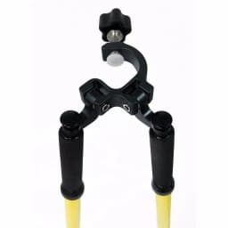 AdirPro Aluminum Prism Pole Bipod - Yellow Surveying Tripod Accessory thumbnail 5