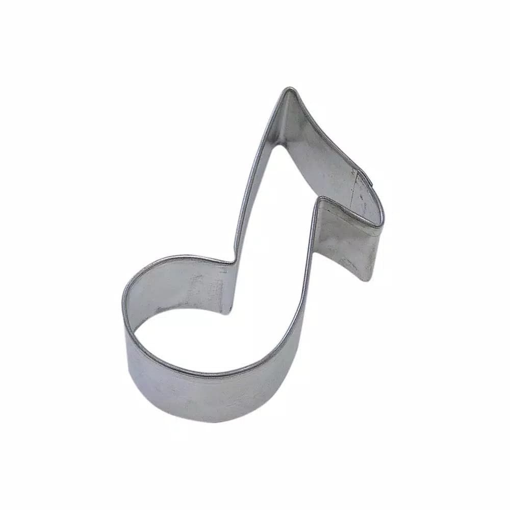 CybrTrayd-R&M 12-Piece Music Note Tinplated Steel Cookie Cutter Set