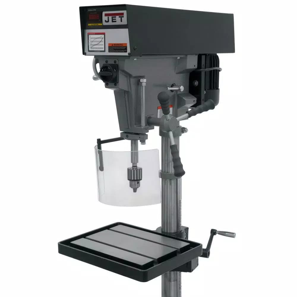 JET 1 HP 15 in. Floor Standing Drill Press, Variable Speed, 115/230V, J-A5816