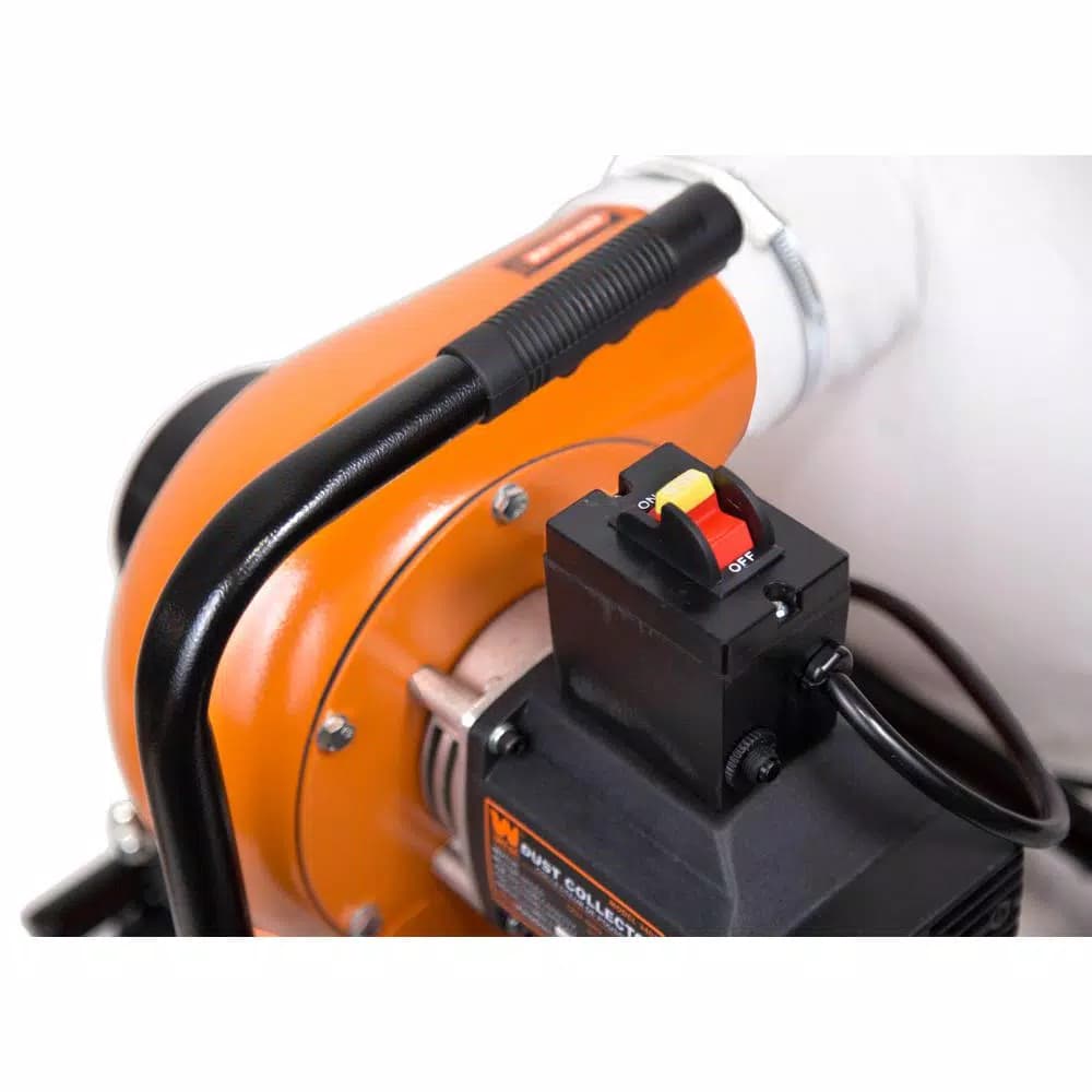WEN 5.7-Amp 660 CFM Dust Collector with 12-Gallon Bag and Wall Mount Capability