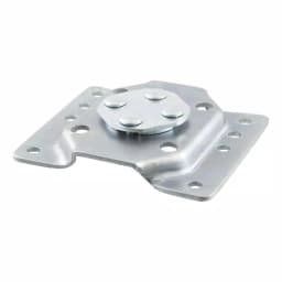 CURT Replacement Marine Jack Mounting Bracket - Bolt-Through Swivel Design thumbnail 2