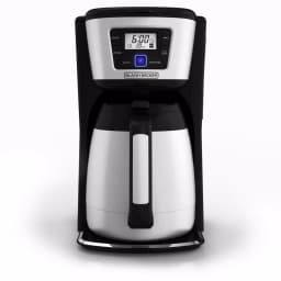 BLACK+DECKER 12-Cup Programmable Drip Coffee Maker with Stainless Steel Thermal Carafe thumbnail 1