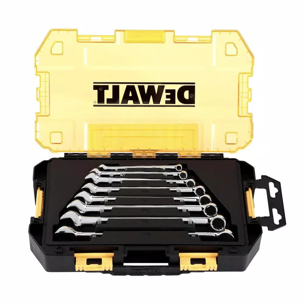DEWALT 8-Piece SAE Combination Wrench Set