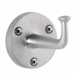 Unbranded Bobrick Heavy-Duty Single Robe Hook, Satin Nickel, 300 lb Capacity thumbnail 1
