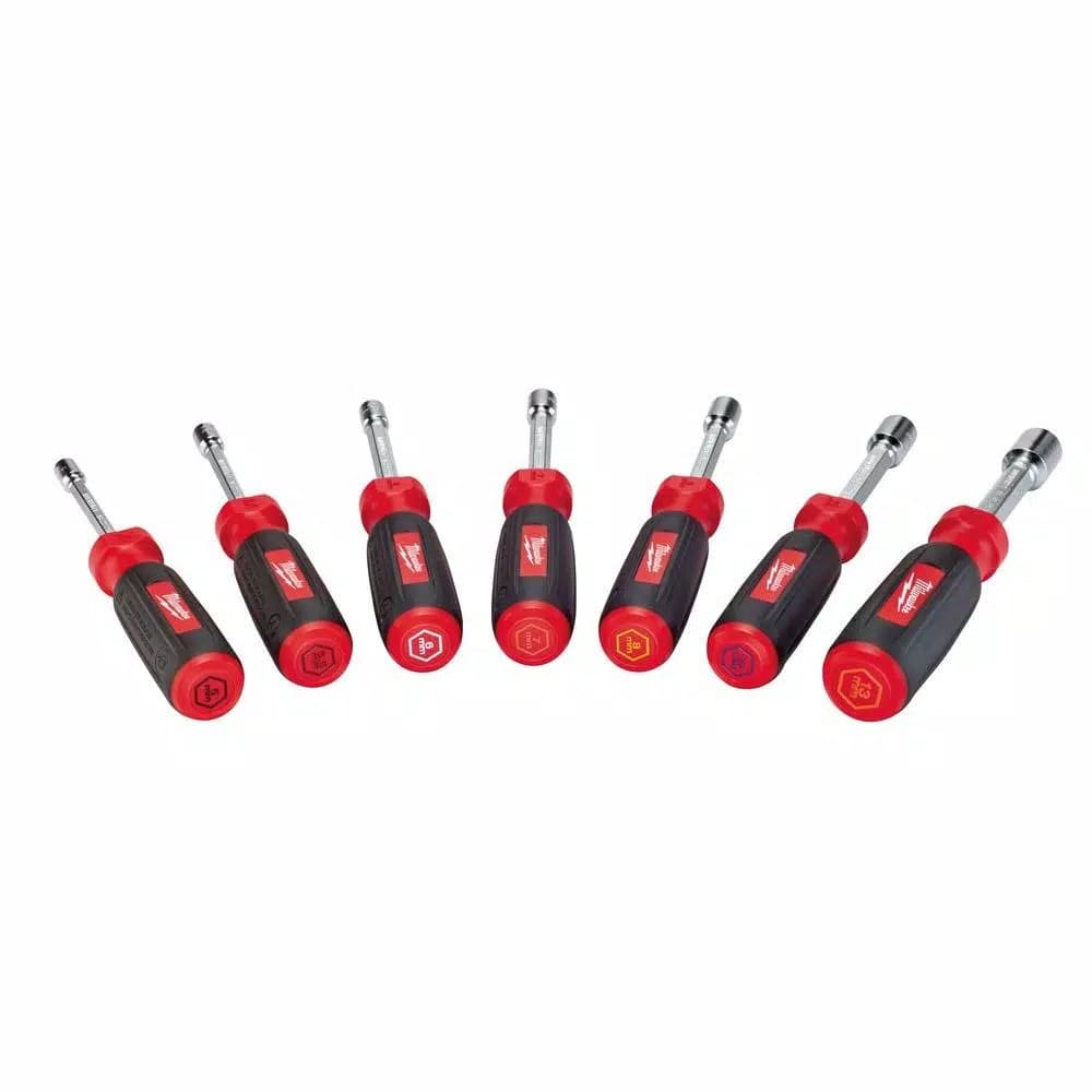 Milwaukee 7-Piece Metric Hollow Shaft Nut Driver Set