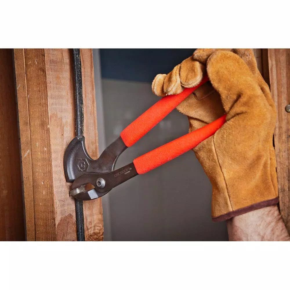 Crescent 11 in. Nail Pulling Pliers with Dual Handles and Forged Steel Construction
