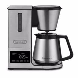 Cuisinart PurePrecision 8-Cup Programmable Silver Drip Coffee Maker with Thermal Carafe thumbnail 1