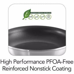 Tramontina Trammontina Professional Fusion 8 in. Aluminum Nonstick Frying Pan, Satin Silver thumbnail 3