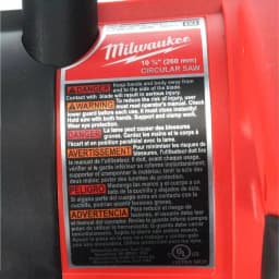 Milwaukee 15 Amp 10-1/4 in. Corded Circular Saw with Electric Brake thumbnail 9