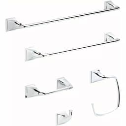Delta Everly 18 in. Towel Bar, Polished Chrome thumbnail 4