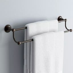 Delta Porter 24 in. Double Towel Bar, Oil Rubbed Bronze thumbnail 2