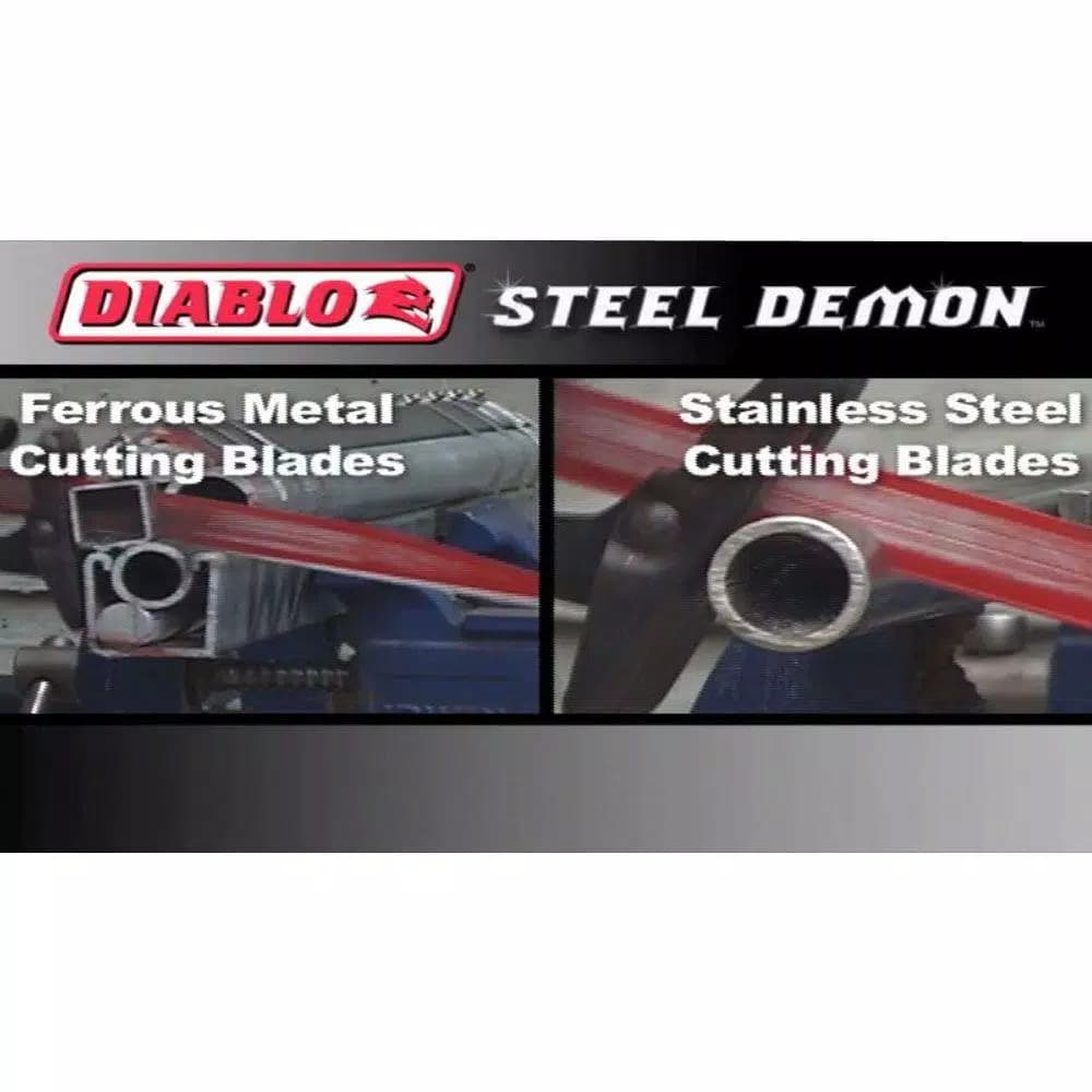 Diablo Steel Demon 9 in. Metal Cutting Reciprocating Saw Blades, 20/24 TPI, 25-Pack
