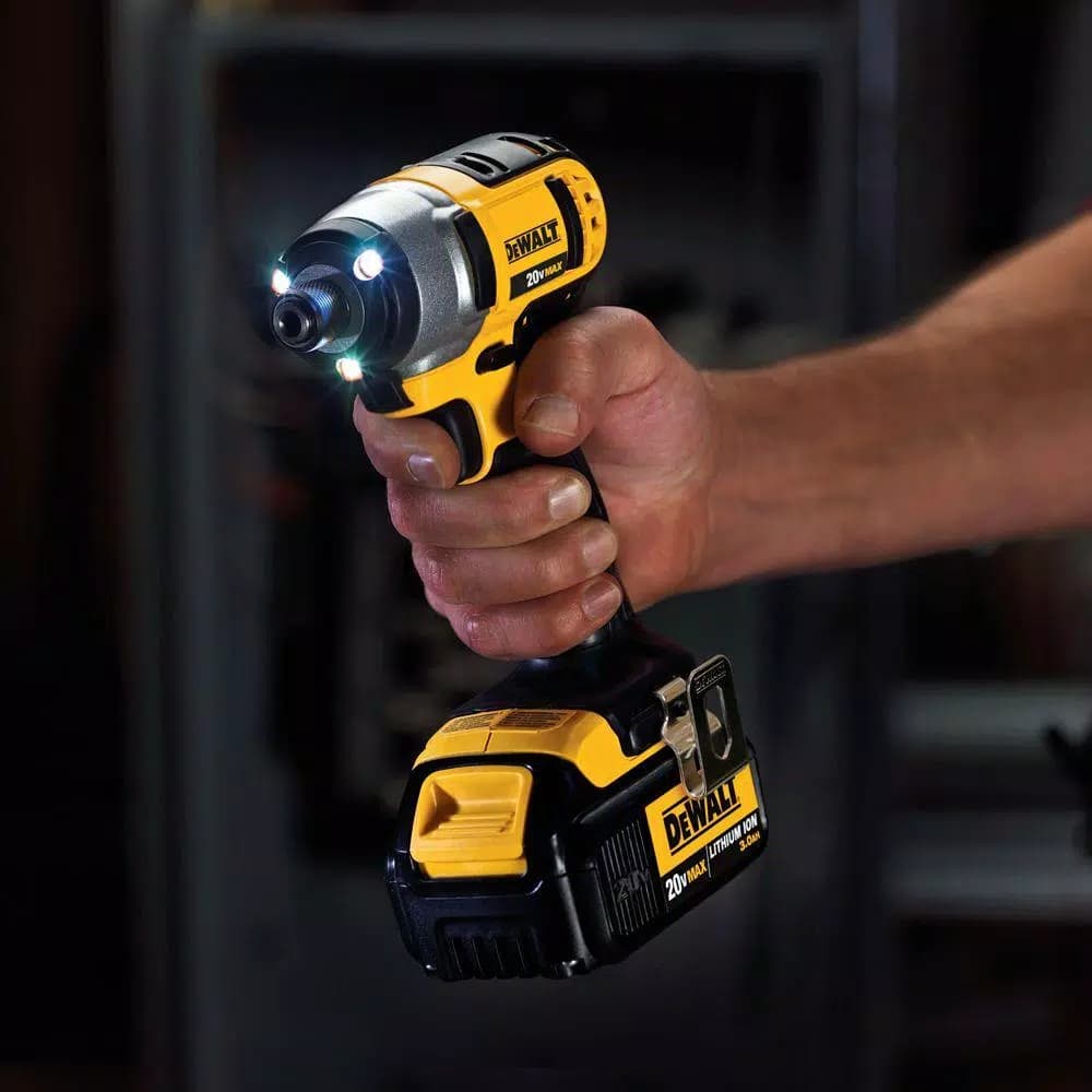 DEWALT 20V MAX Cordless Drill and Impact Driver Combo Kit (2-Tool) with (2) 1.3 Ah Batteries, Charger & Bag