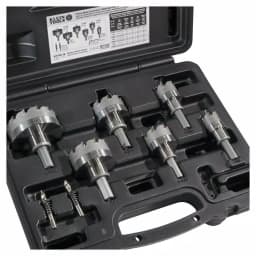 Klein Tools 8-Piece Carbide Hole Saw Kit for Electricians - Multi-Purpose Metal Cutter Set thumbnail 5