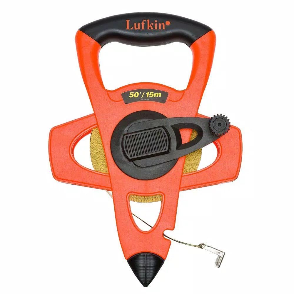 Lufkin 13 mm x 50 ft. Hi-Viz Orange Fiberglass Tape Measure
