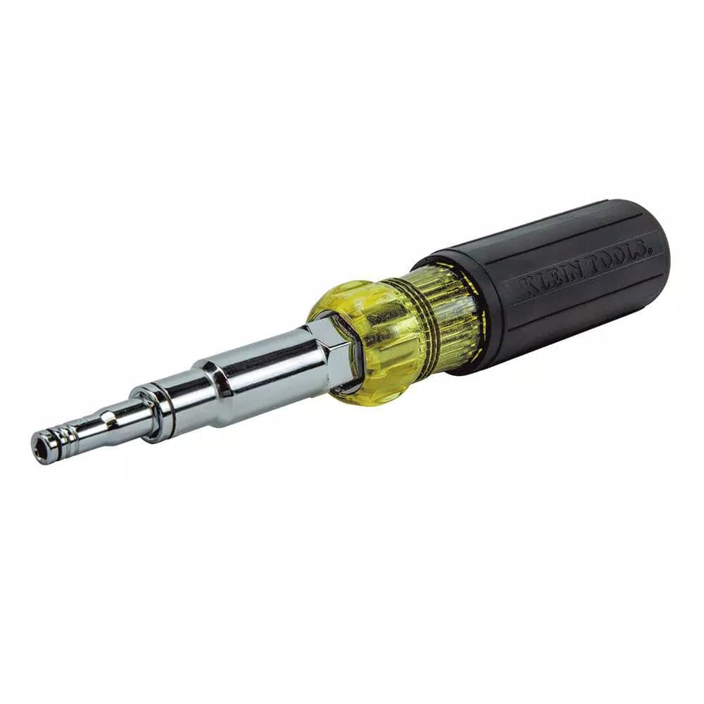 Klein Tools 6-in-1 Multi-Nut Driver with Interchangeable Hex Bits