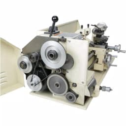 Shop Fox 9 in. x 19 in. 110-Volt 3/4 HP Bench-Top Metal Lathe thumbnail 4