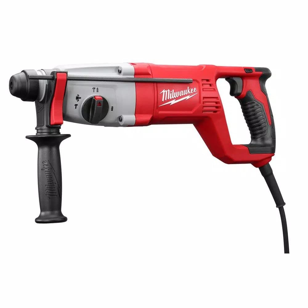 Milwaukee 1 in. SDS-Plus D-Handle Corded Rotary Hammer, 8 Amp