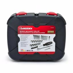 Husky 38-Piece 3/8 in. Drive Mechanics Tool Set with Chrome Alloy Steel Sockets thumbnail 5