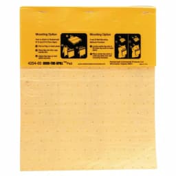 Rubbermaid Commercial Products Rubbermaid Commercial Over-the-Spill Absorbent Pads Tablet, 25 Sheets, Yellow thumbnail 3