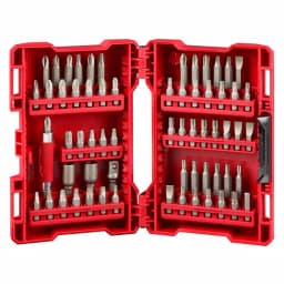 Milwaukee 64-Piece S2 Steel Driver Bit Set with Magnetic Nut Drivers thumbnail 1