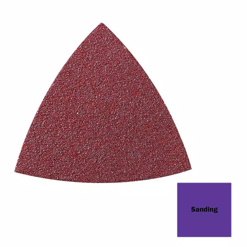 Dremel Multi-Max 3.5 in. x 3.5 in. Oscillating Sandpaper Assortment, 60/120/240 Grit (18-Pack)