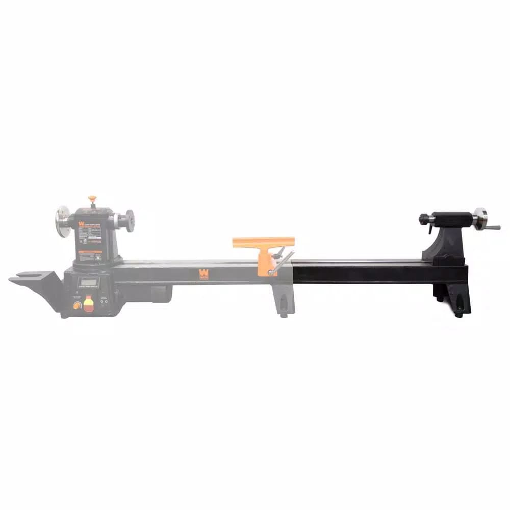 WEN 23-Inch Cast Iron Wood Lathe Bed Extension for 12 x 16-Inch Lathes