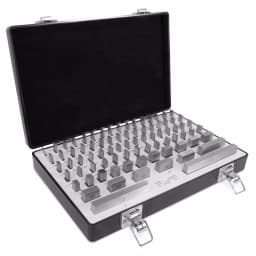 WEN 81-Piece Rectangular Steel Gauge Block Set with Hard Case thumbnail 1