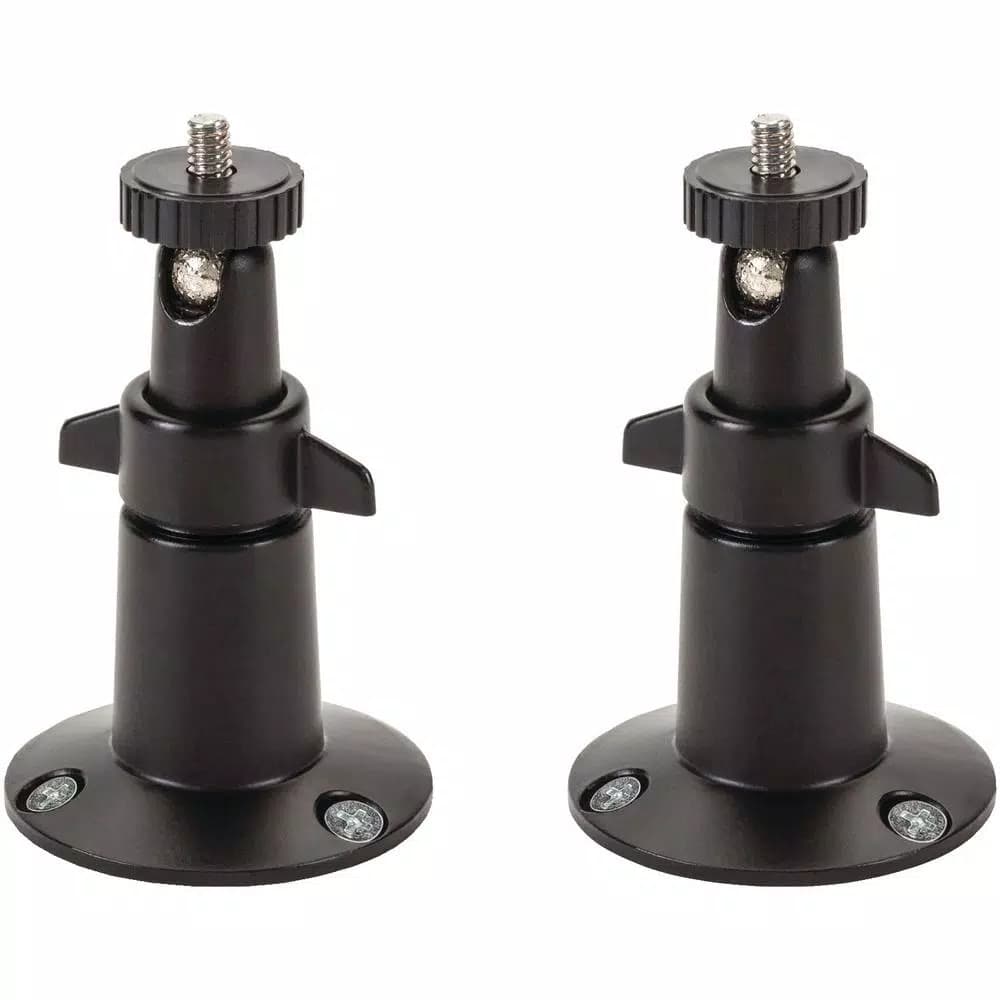 Wasserstein Black Security Wall Mounts for Arlo and Arlo Pro (6-Pack)
