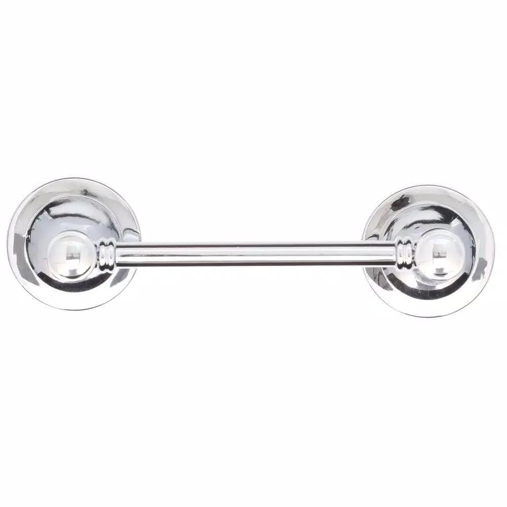 Delta Silverton 3-Piece Chrome Bath Hardware Set with 18 in. Towel Bar, Toilet Paper Holder, and Robe Hook