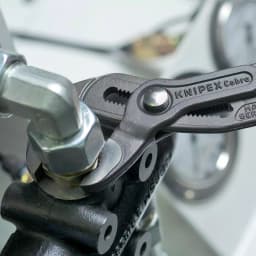 KNIPEX Cobra Series 7-1/4 in. Box Joint Pliers with Pinch Guard and Push Button Adjustment thumbnail 6