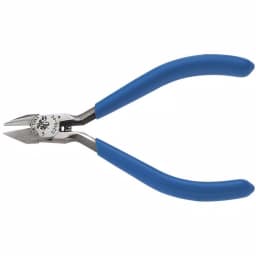 Klein Tools 4 in. Electronics Midget Diagonal Cutting Pliers with Pointed Nose thumbnail 1
