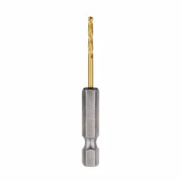 Milwaukee SHOCKWAVE 1/16 in. Titanium Twist Drill Bit with 1/4 in. Hex Shank thumbnail 5