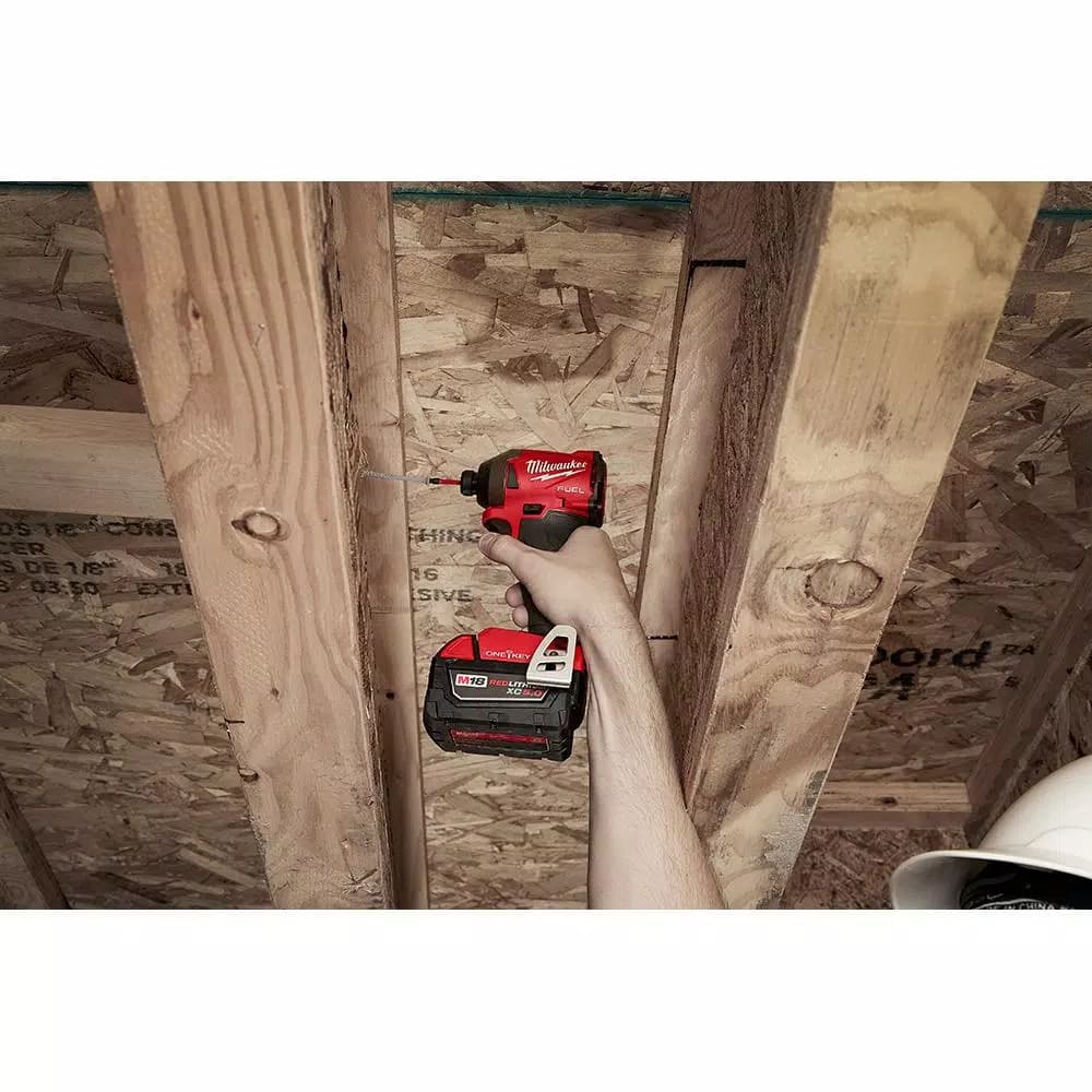 Milwaukee M18 FUEL ONE-KEY 1/4 in. Hex Impact Driver, 18V Brushless Cordless (Tool-Only)